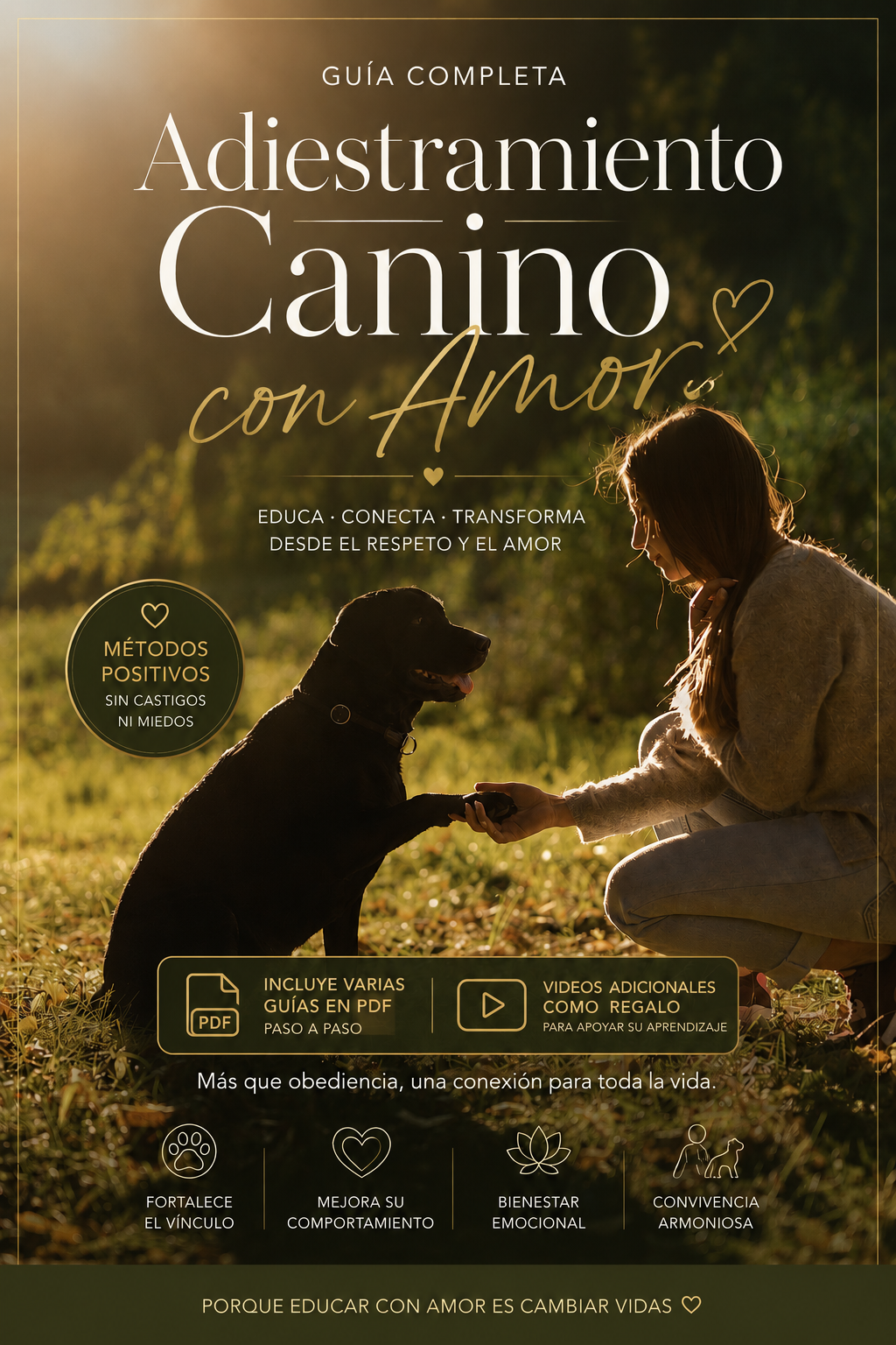 Conecta y Educa: El Método de Adiestramiento con amor